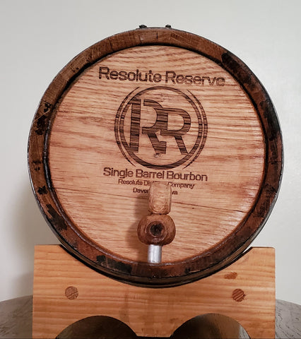 Resolute Reserve Oak Bourbon Barrel 2 Liter (Empty)